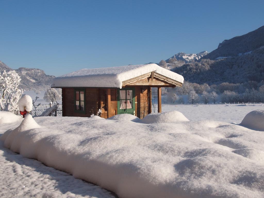 Ferienwohnung Alpenresidenz Chiemgau Schleching Exterior foto